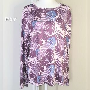 Sun Protection UPF 50+ Size XL, Purple/Pink/Blue Long Sleeve